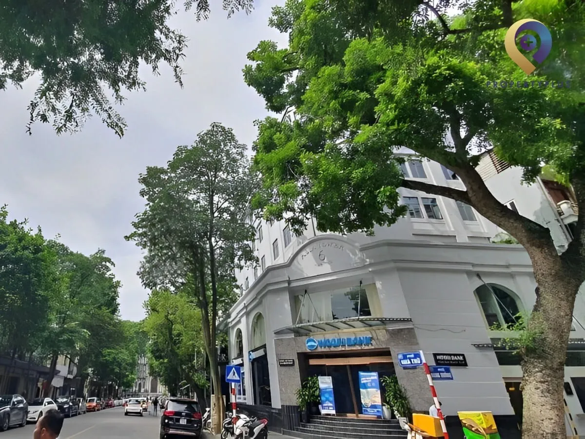 Khu vực xung quanh tòa nhà Asia Tower